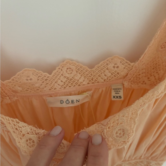 DOEN Augustine Dress in Coral Sands - XXS - NWT - Picture 7 of 14